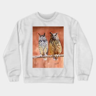 Eagle Owls Crewneck Sweatshirt